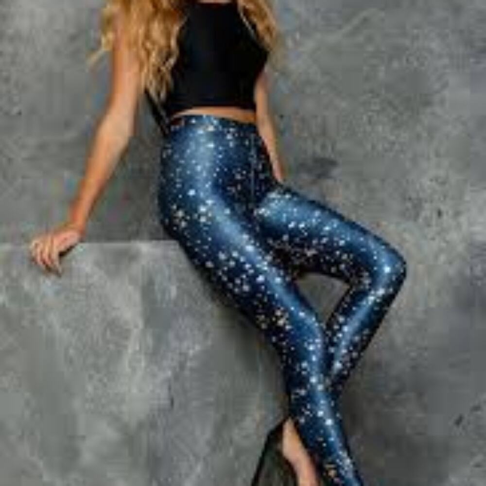 Blackmilk superstar velvet leggings